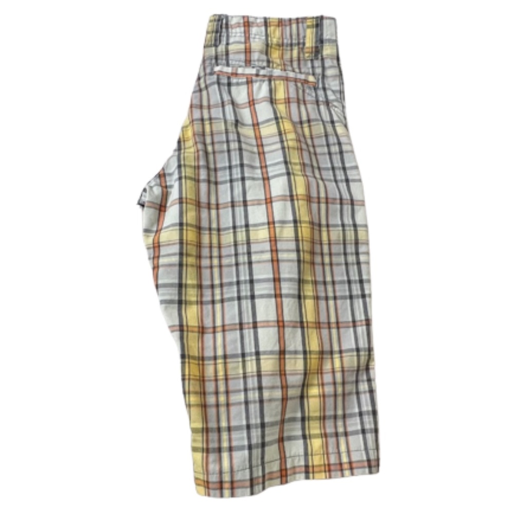 Lee Plaid Bermuda Shorts Boys Sz 18 Free w/Purchase - Picture 3 of 13